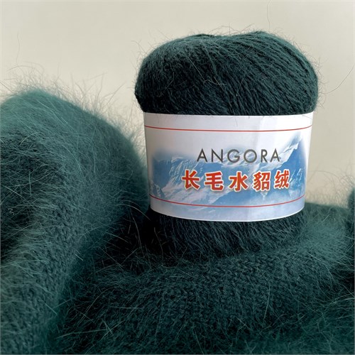 Ангора 60 | Зелёный, 50 гр. D007