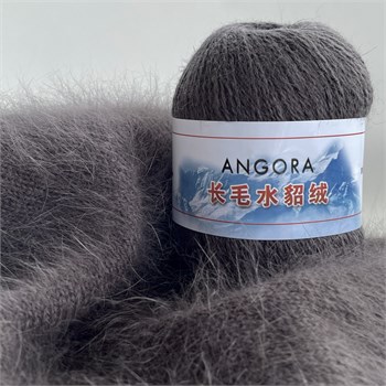 Ангора 60 | Серо-коричневый, 50 гр. D018