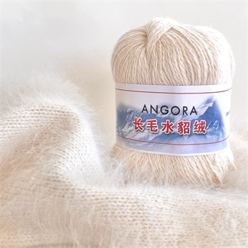 Ангора 60 | Кремовый, 50 гр. D020