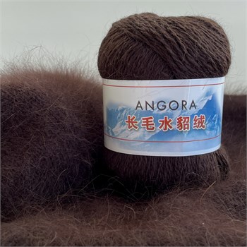 Ангора 60 | Коричневый, 50 гр. D022