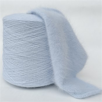 Ангора 80 | Светло-голубой с перламутровым люрексом, 50 гр. F58