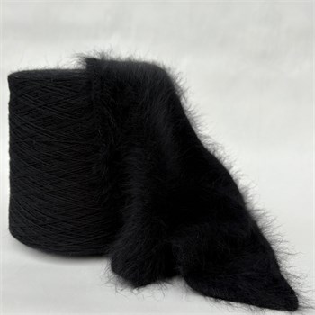 Ангора 80 | Чёрный, 50 гр. F51