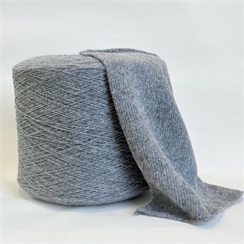 100% меринос | Тёмно-серый меланж, 50 гр. M02